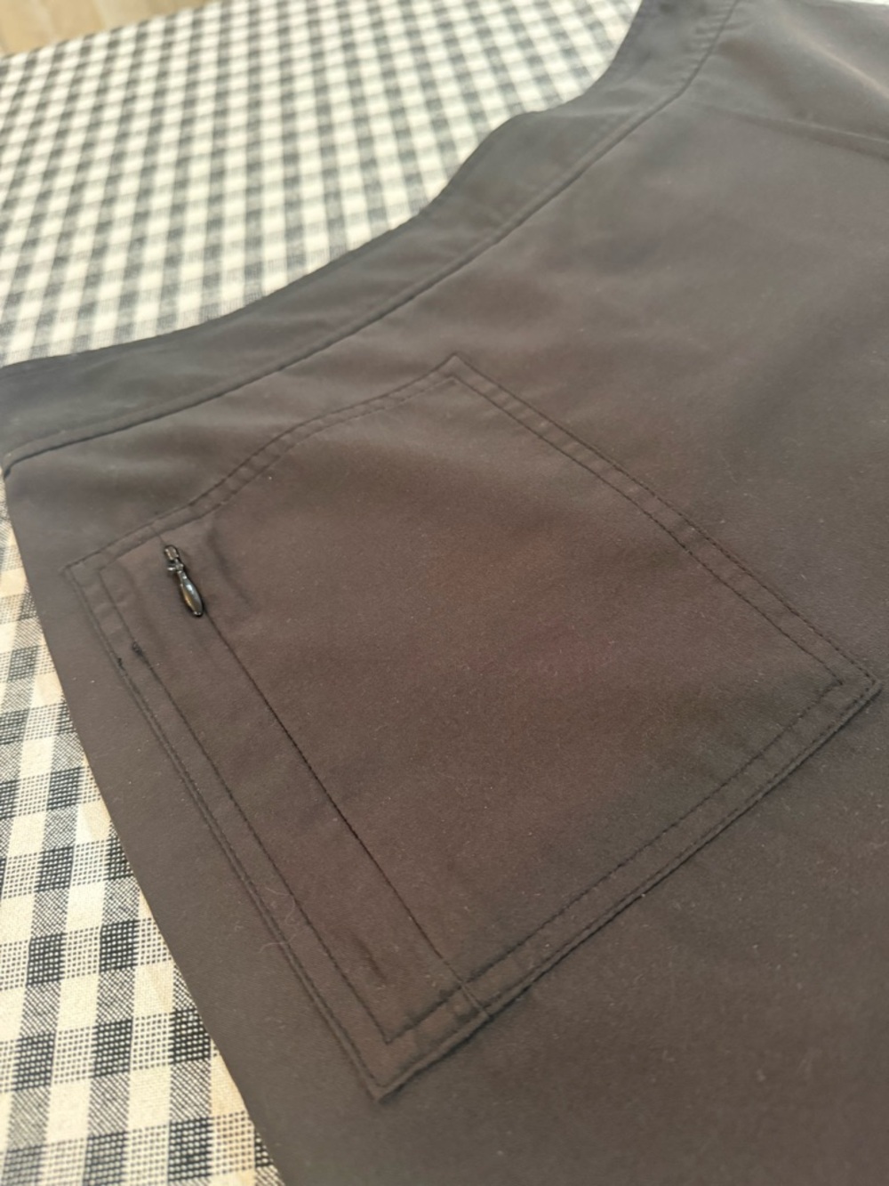 IZOD Golf Women’s Black Activewear Wrap Front Skort Athletic Skirt Size